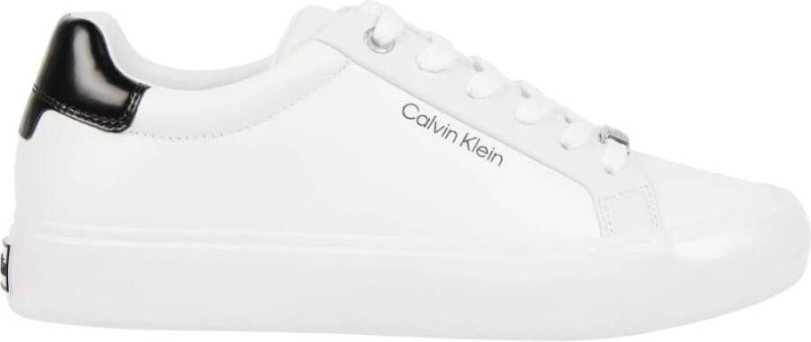 Calvin Klein NU 21% KORTING Sneakers VIOLET 1A met contrastkleurig hielbeleg - Foto 2