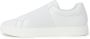 Calvin Klein Witte Leren Slip-On Sneakers White Dames - Thumbnail 1