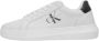 Calvin Klein Plateausneakers SEAMUS 20L vrijetijdsschoen lage schoen veterschoen met contrast bies - Thumbnail 10