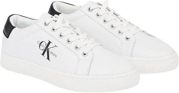 Calvin Klein Plateausneakers SEAMUS 20L vrijetijdsschoen lage schoen veterschoen met contrast bies - Foto 8