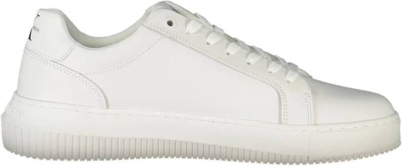 Calvin Klein Plateausneakers SEAMUS 20L vrijetijdsschoen lage schoen veterschoen met contrast bies - Foto 7