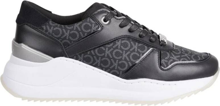 Calvin Klein Zwarte Damessneakers Stijlvol en Black Dames