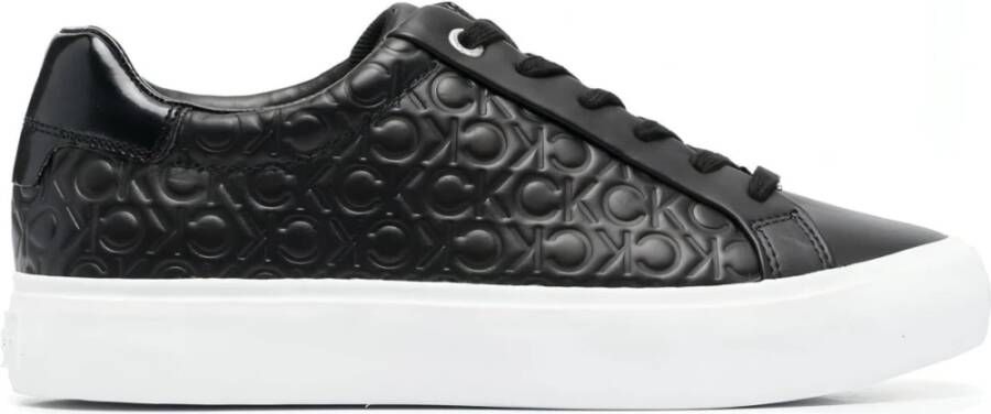Calvin Klein Zwarte Sneakers voor Vrouwen Black Dames