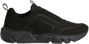 Calvin Klein low top lace up mesh Zwart Heren