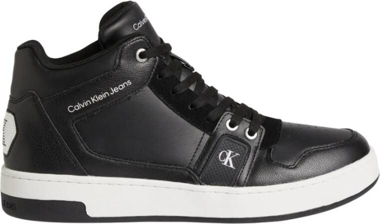 Calvin Klein Jeans High top sneakers met labeldetail model 'CUPSOLE LACEUP BASKET'