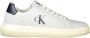 Calvin Klein Sportieve Grijze Sneakers met Printdetails Gray Heren - Thumbnail 14