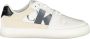 Calvin Klein Sportieve Vetersneakers Wit Print Logo Multicolor Heren - Thumbnail 7