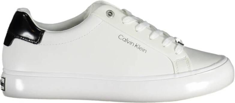 Calvin Klein NU 21% KORTING Sneakers VIOLET 1A met contrastkleurig hielbeleg - Foto 4