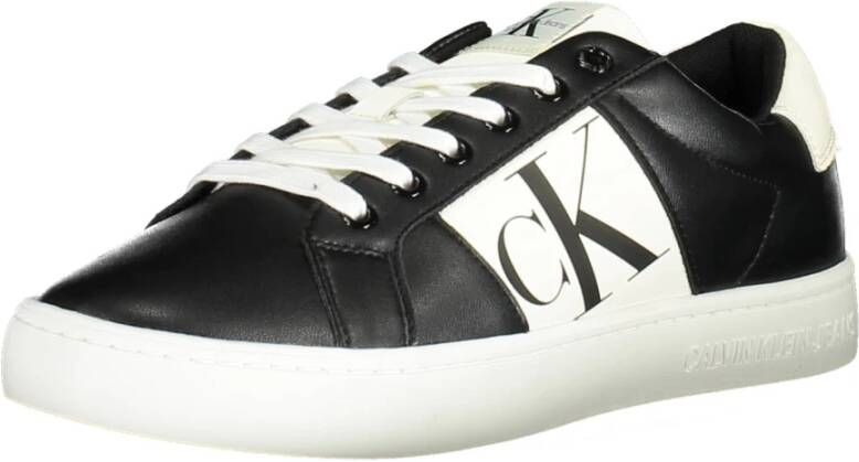Calvin Klein Plateausneakers SEAMUS 20L vrijetijdsschoen lage schoen veterschoen met contrast bies - Foto 10