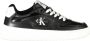 Calvin Klein Zwarte Polyester Sportieve Sneakers met Stijlvol Print Black Heren - Thumbnail 2