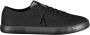 Calvin Klein Jeans Stijlvolle leren sneakers met rubberen zool Black Heren - Thumbnail 13