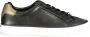 Calvin Klein Sportieve Zwarte Veterschoenen met Contrastdetails en Logoprint Black Heren - Thumbnail 4