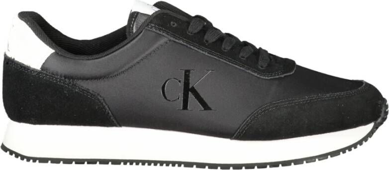 Calvin Klein Plateausneakers RETRO RUNNER ICONIC SNK freizeitschoen veterschoen lage schoen met zij ck-logo - Foto 2