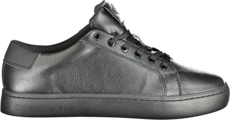 Calvin Klein Sportieve Zwarte Veterschoenen met Verwijderbare Binnenzool Black Heren