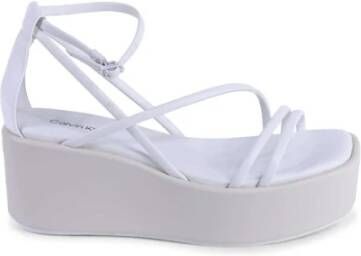 Calvin Klein Stijlvolle Plateau Sandalen