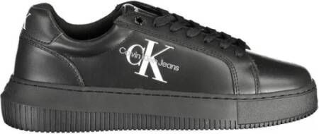Calvin Klein Stijlvolle Platform Sneaker met Unieke Print