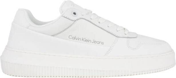 Calvin Klein Stijlvolle Sneakers voor Mannen en Vrouwen White Heren