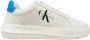 Calvin Klein Stijlvolle Sneakers voor Mannen en Vrouwen White Heren - Thumbnail 1