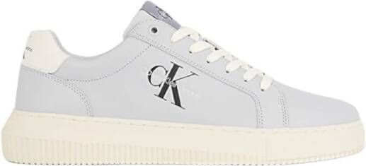 Calvin Klein Stijlvolle Sneakers voor Mannen en Vrouwen White Heren