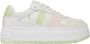 Calvin Klein Jeans Platte Lage Lace Sneakers Multicolor Dames - Thumbnail 11