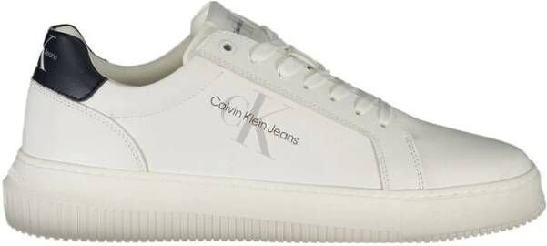 Calvin Klein Plateausneakers SEAMUS 20L vrijetijdsschoen lage schoen veterschoen met contrast bies