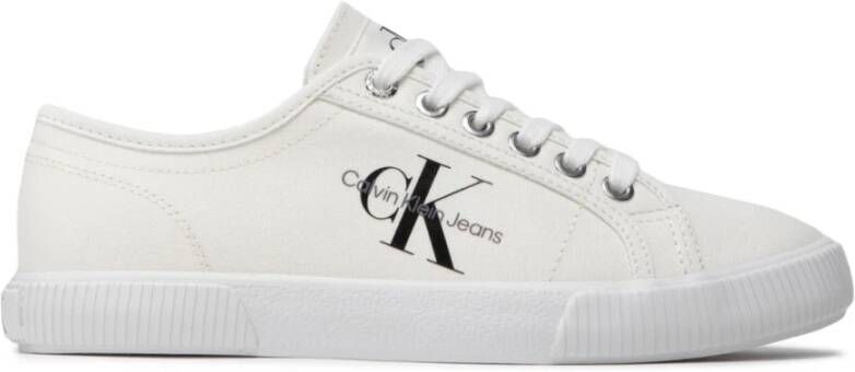 Calvin Klein Jeans Sneakers met labelprint model 'VULCANIZED'