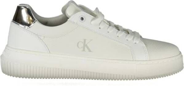 Calvin Klein Sneakers CHUNKY CUPSOLE LOW MG veterschoenen vrijetijdsschoen lage schoen met hielcontrast