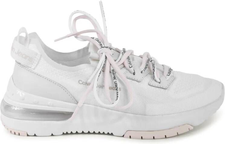 Calvin Klein Witte Eco-Vriendelijke Sneakers