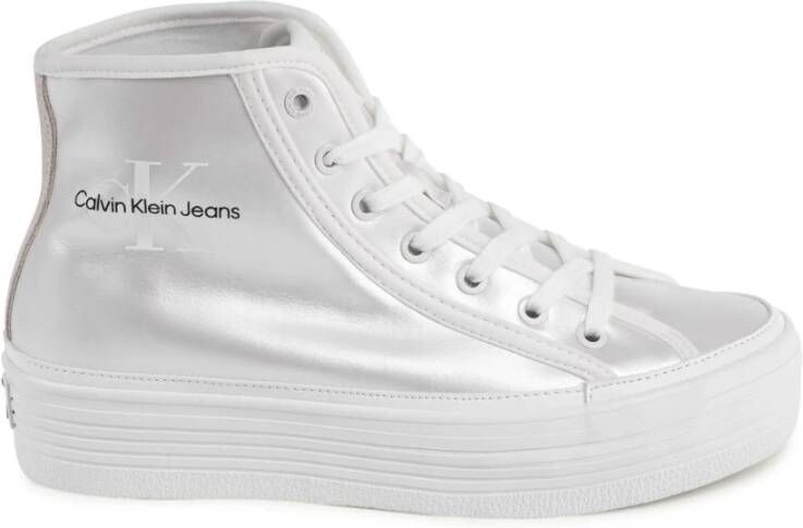 Calvin Klein Witte High Top Sneaker