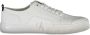 Calvin Klein Sportieve witte vetersneakers met logo White Heren - Thumbnail 1