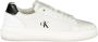 Calvin Klein Witte Leren Dames Sneaker - Thumbnail 1
