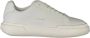 Calvin Klein Witte Leren Dames Sneaker - Thumbnail 1