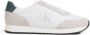 Calvin Klein Witte Leren Sneaker Heren Schoenen White Heren - Thumbnail 1