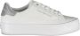Calvin Klein Witte Platform Sneaker met Logo Print - Thumbnail 1