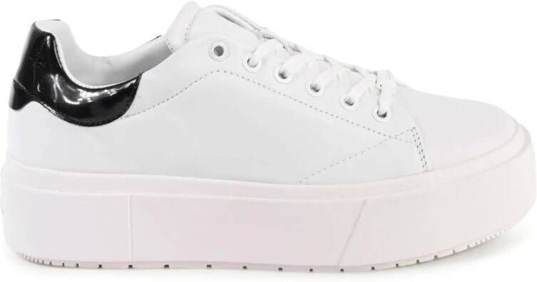 Calvin Klein Witte Platform Sneakers