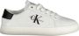 Calvin Klein Sneakers CLASSIC CUPSOLE LACEUP LTH WN met zijlogo vrijetijdsschoen lage schoen veterschoen - Thumbnail 1