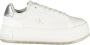 Calvin Klein Witte Polyester Sneaker met Gewatteerde Binnenzool - Thumbnail 1