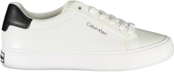 Calvin Klein Sportsneaker Met Veters En Contrasterende Details En Logoprint