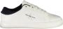 Calvin Klein Witte Leren Heren Sneaker Modern Ontwerp - Thumbnail 2