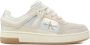 Calvin Klein Witte Sneakers Leer Hoge Kwaliteit - Thumbnail 2