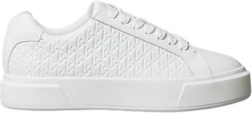 Calvin Klein Witte Sneakers met NYC Grid Patroon - Foto 2
