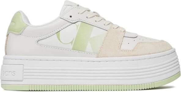 Calvin Klein Witte Sneakers voor Dames White Dames