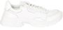 Calvin Klein Witte stoffen en leren sneakers voor heren White Heren - Thumbnail 1