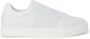 Calvin Klein Witte Leren Instap Sneakers White Dames - Thumbnail 2