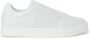 Calvin Klein Witte Leren Slip-On Sneakers White Dames - Thumbnail 2
