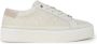 Calvin Klein Sneakers Flatform Cupsole Lace Up Mono in crème - Thumbnail 1