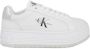 Calvin Klein Plateausneakers BOLD PLATF LOW LACE LTH ML MTL met zijlogo vrijetijdsschoen lage schoen veterschoen - Thumbnail 13