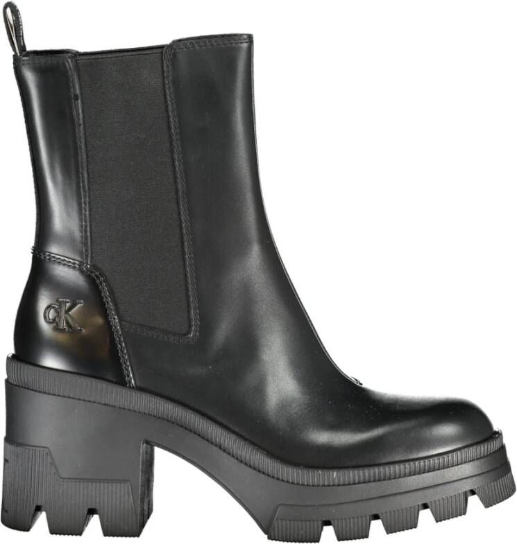 Calvin Klein Zwarte dameslaars met 8 cm hak Black Dames