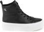 Calvin Klein Hoge veterschoenen CUPSOLE FLATFORM MID WL LTH WN - Thumbnail 1