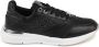Calvin Klein Zwarte leren lage sneaker - Thumbnail 1